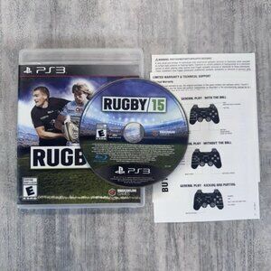 Maximum Games Rugby 15 PlayStation 3 PS3 2014 Game